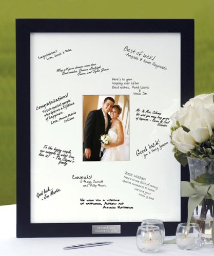 Personalized Wedding Signature Frame
