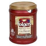 Folgers 100% Colombian Ground Coffee, 11.5-Ounce Cans (Pack of 6)