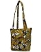 Quilted Cotton Handbag Tote with Matching Wallet in Your Choice of Styles - Butteflies, Animal Print, Paisley, Pink, Blue