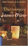 Revue De Boree  / Dictionnaire du Savoir-Vivre