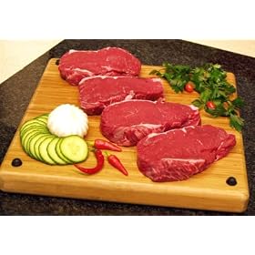 10-8oz Buffalo 1" New York Strip Steaks