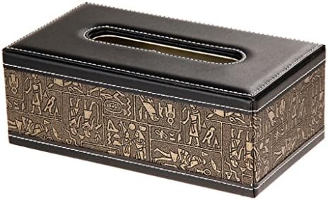 Vakind Tissue Box Cover Car Home Office Rectangle PU Leather
