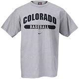 Nike Colorado Buffaloes Ash Baseball T-shirt at Nike