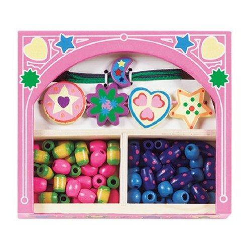 Childrens Toyshop  Toys : Melissa & Doug Mini Bead Set Pink