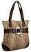 SONDRA ROBERTS NEW YORK N/S Snakeskin Leather Shopper