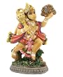 Colorful Resin Flying Hanuman Statue