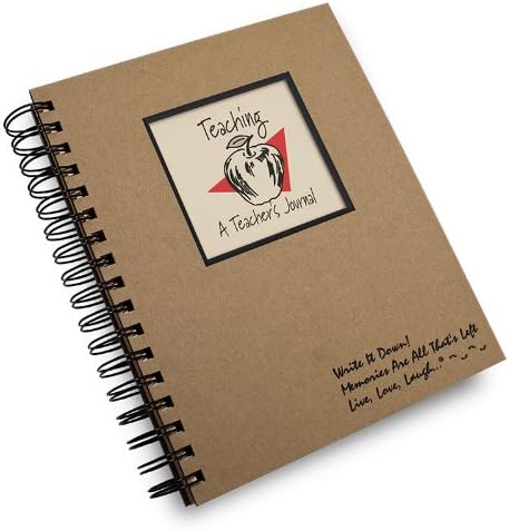 Teaching, A Teacher's Journal - Kraft Hard Cover (prompts on every page, recycled paper, read more...)