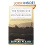 The Politics of Dispossession: The Struggle for Palestinian Self-Determination, 1969-1994