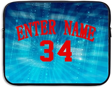 CHEDUCEA Abbeville Christian Academy Enter Name 34 Laptop Sleeve Case Black