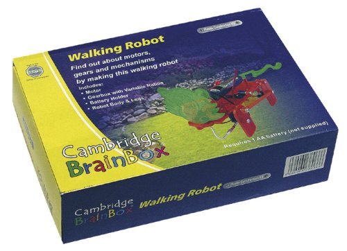 Childrens Toyshop  Toys : Walking Robot - Science Construction Kit - Educational Product - More than a Game or Toy - Aids Learning - Teaches Technology - The kit can be used for Design and Technology at Key Stage 2, Unit 5C: Moving Toys