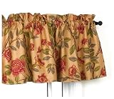 Oscar by Oscar de la Renta Crimson Garden Window Valance