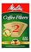 Melitta Cone Coffee Filters, Natural Brown, No. 2, 100 Count (Pack of 6)