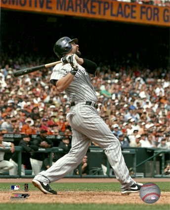 Todd Helton Colorado Rockies Batting 8x10 Color Photo