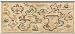 Pirate Adventure Antique Look Treasure Map Minute Mural