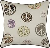 Peace Symbol Pillow, 18