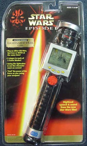 Tiger Electronics Handheld Lightsaber Duel Game