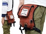 （デバイス）DEVICE OFF 2way レッグポーチ OR/オレンジ(KAS-90038OR)の画像