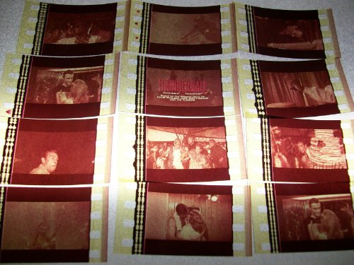 THUNDERBALL james bond 007 Lot of 12 35mm Film Cells collectible memorabilia compliments dvd poster and other memorabilia