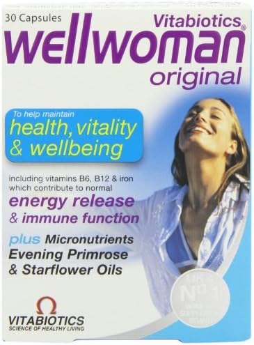Wellwoman Advanced Vitamin &amp; Mineral Formula With Evening Primrose &amp; Starflower Oils 30 Capsules by Wellwoman 30 Caps