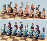 Metallic Egyptian and Roman Chess Pieces, Fame Sa005 King 2 7/8 Inch Metallic Egyptian and Roman Chess Pieces, Fame Sa005 King 2 7/8 Inch
