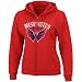 Washington Capitals Women's Red Lasting Strength Full-Zip Fleece ...