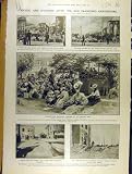 1906 San-Francisco Earthquake Ruins Refugees Photos