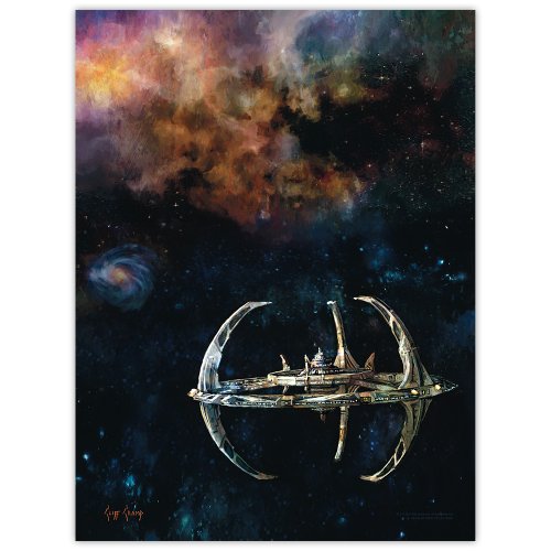 Deep Space Nine: Star Trek Poster 18" X 24" Art Print. Heavy Weight 10pt Cardstock, Acid-Free
