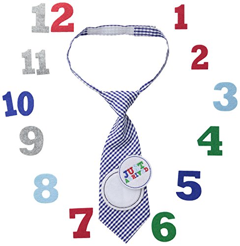 Mud Pie Baby Boys' Monthly Milestone Tie