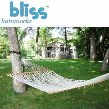 Bliss Hammocks Classic Cotton Rope Hammock