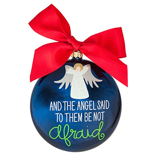 Story of Luke 2:10 Metallic Ornament