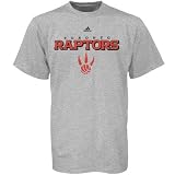 Toronto Raptors Grey adidas True T-Shirt