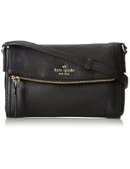 Shoes: kate spade new york Cobble Hill Mini Carson Cross Body Bag,Black,One Size - kate spade new york