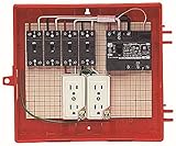 未来工業 屋外電力用仮設ボックス 漏電しゃ断器・分岐ブレーカ・コンセント内蔵 ELB組込品 RB-12AO