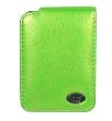 Flip Leather Carrying Case with Belt Clip for Apple iPod 3rd Generation Nano 3 , Green