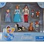 Disney Cinderella Poseable Figure Figurine Set