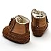 Baby Boys' Plush Boots Brown US 5