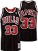 Scottie Pippen Black Mitchell & Ness Authentic Hardwood Classics #33 Chicago Bulls Jersey
