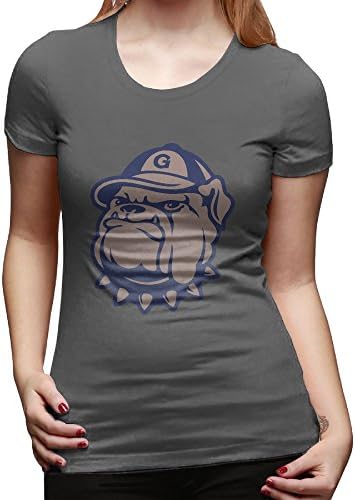 GBABY3 Women's Tshirt Georgetown University Bulldog DeepHeather Size XL