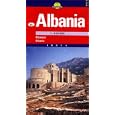 Albania Map (European Road Maps) (Hungarian Edition) by Cartographia