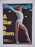 Nadia Comaneci A Star Is Born Olympics August 2 1976 Newsweek Magazine Matted 11 X 14 Inch Size Delivered Ready For Framing