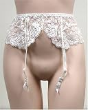 Venus 2 PACK $48 Ivory SEXY LACE GARTER BELT #3833 sz S M L