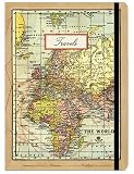 Travel Notebook - World Map