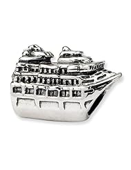 Sterling Silver Cruise Ship Bead
