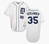Justin Verlander Detroit Tigers Authentic Home Jersey, With #35 from Majestic Athletic