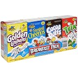 General Mills Cereal Breakfast Pack, 1.14-Ounce Boxes in 8-Count Packages (Pack of 5)