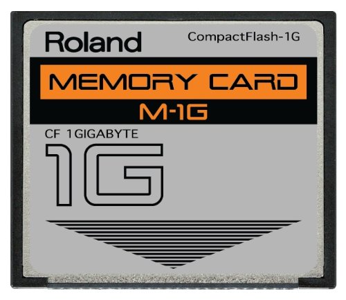 Learn More About 1GB Roland M-1G CompactFlash CF Memory Card for MC-808, SP-404, SP-555, V-Synth, Fa...