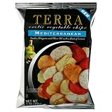 Terra Exotic Vegetable Chip, Mediterranean, 1-Ounce Bags (Pack of 24)