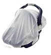 Sunshine Kids Sun Net Car Seat Cover, White