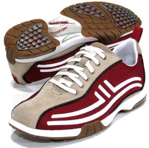 Rockport w/ Adidas Torsion 'Kaius' Casual Sneakers Mens - Sand / Red