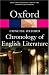 The Concise Oxford Chronology of English Literature (Oxford Paperback Reference)